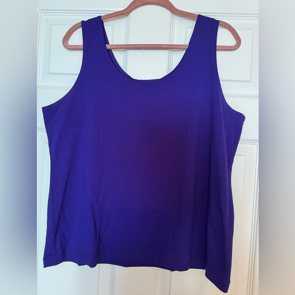 Chico's Vibrant Purple Tank Top